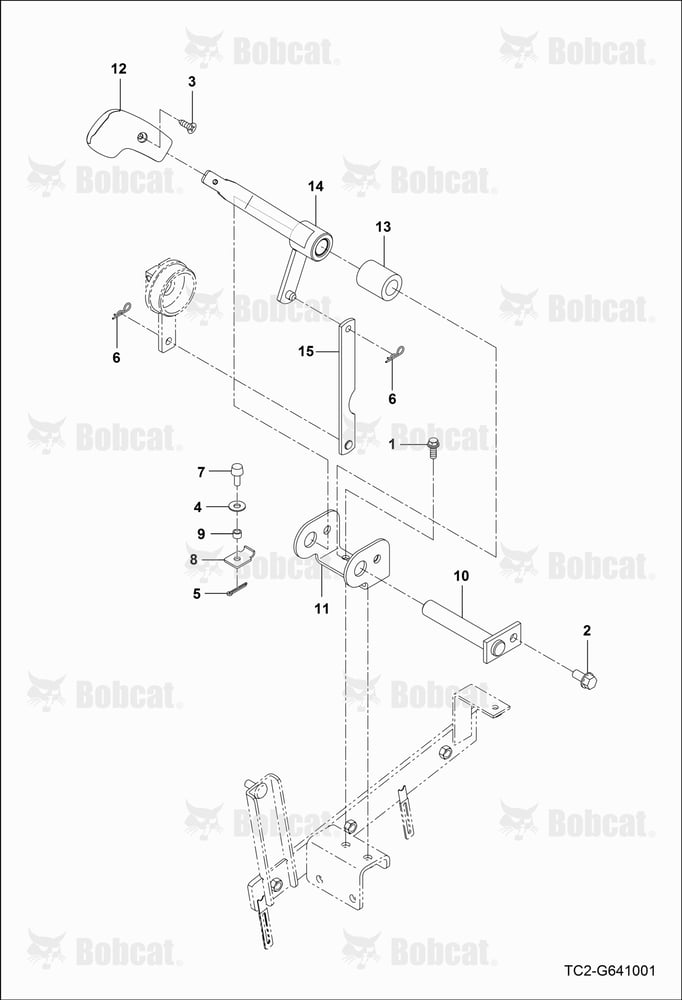 Position Draft Control Lever Group