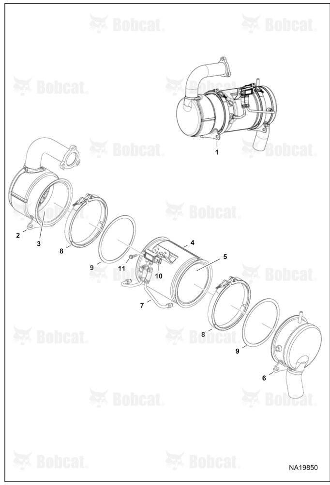 Muffler DOC Assembly