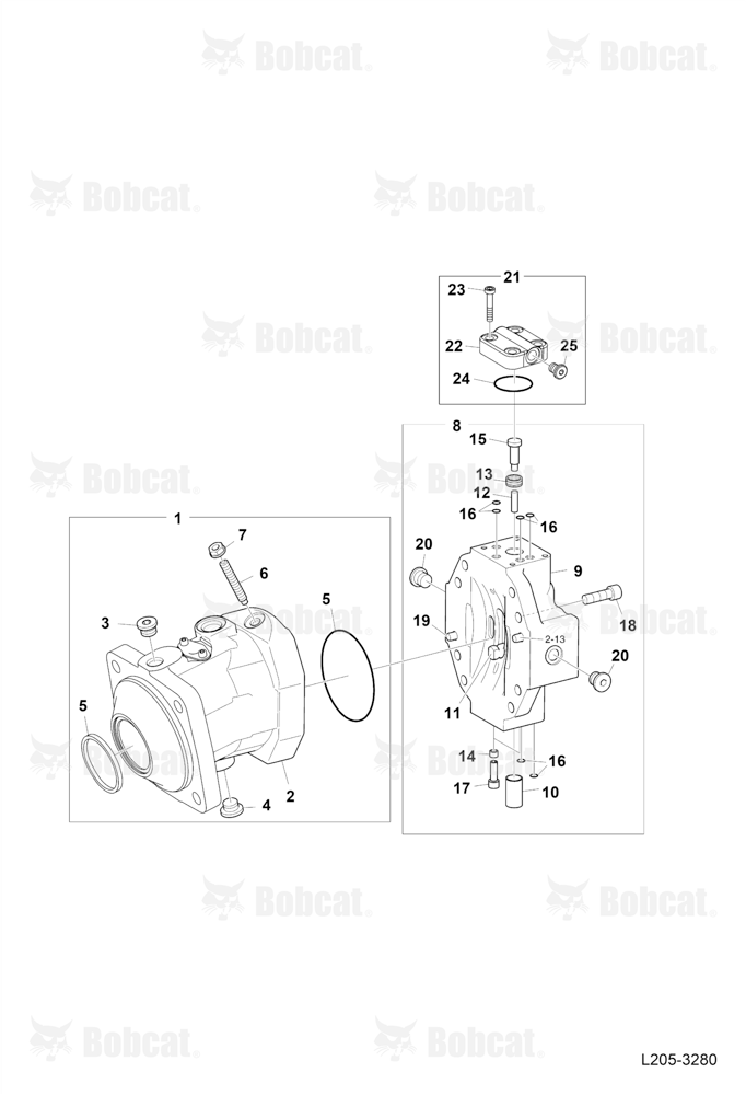 Travel Motor (Housing)
