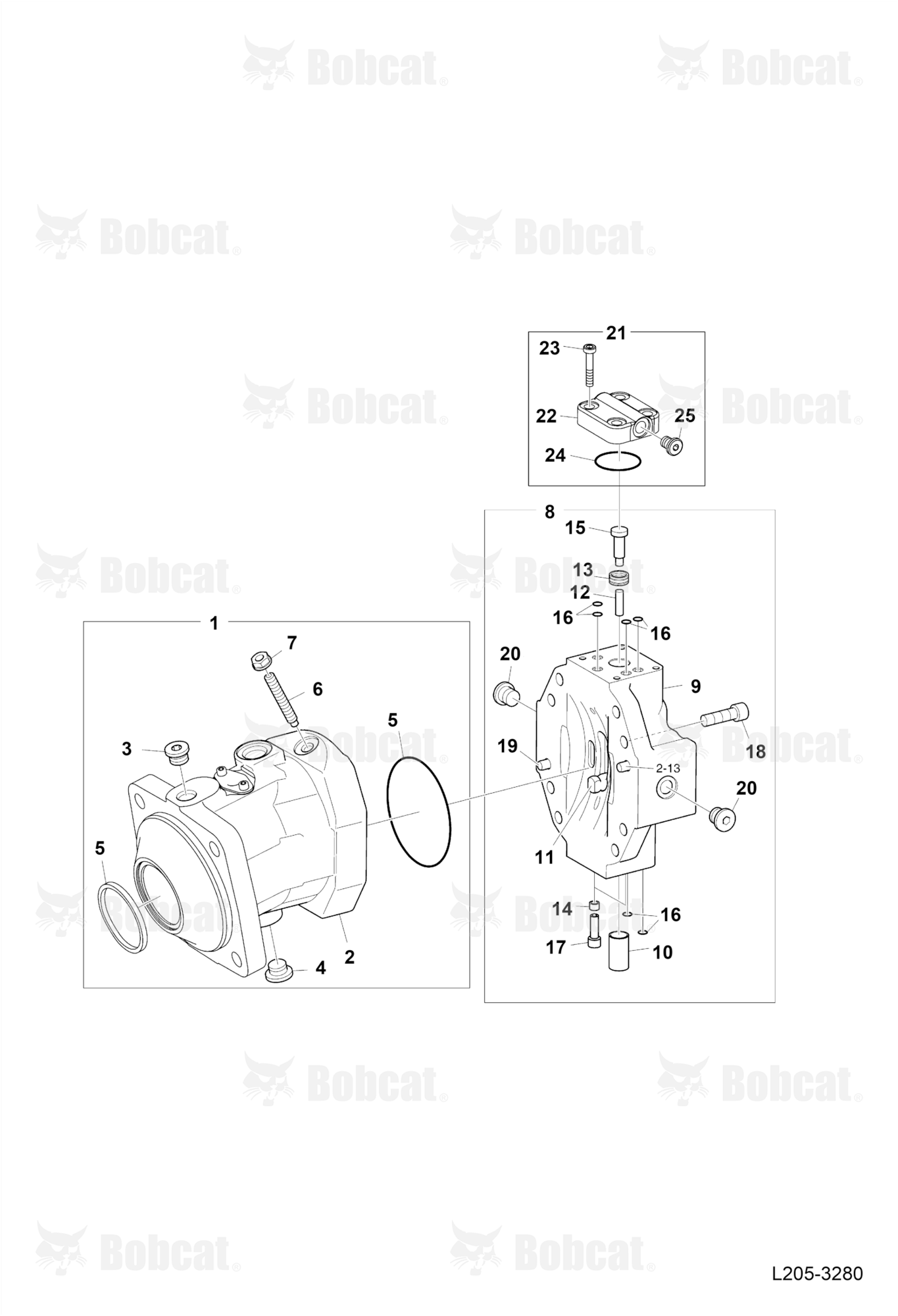 Travel Motor (Housing)