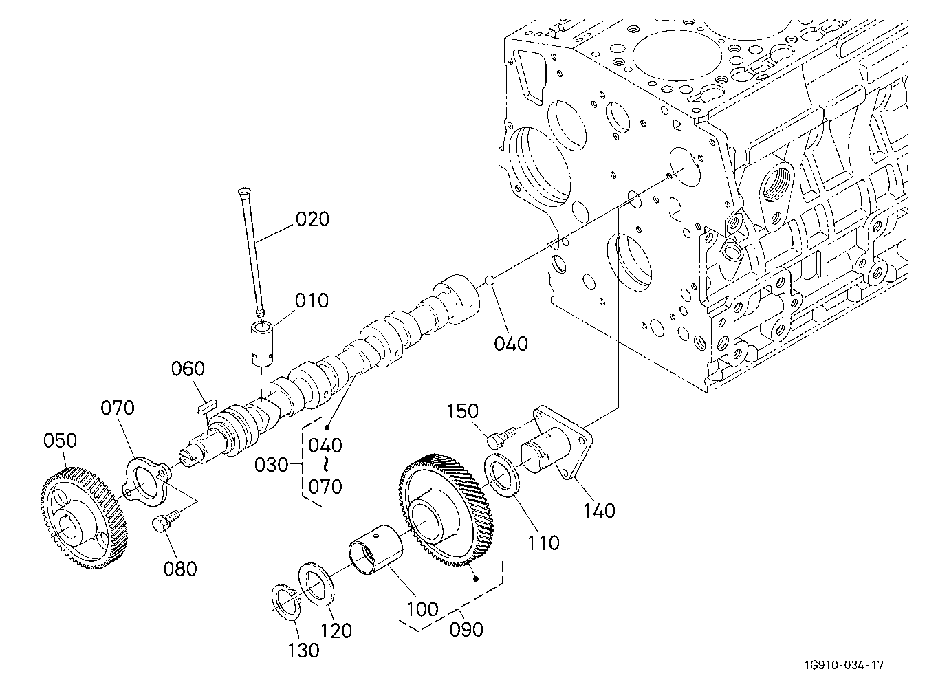 Camshaft/Idleshaft