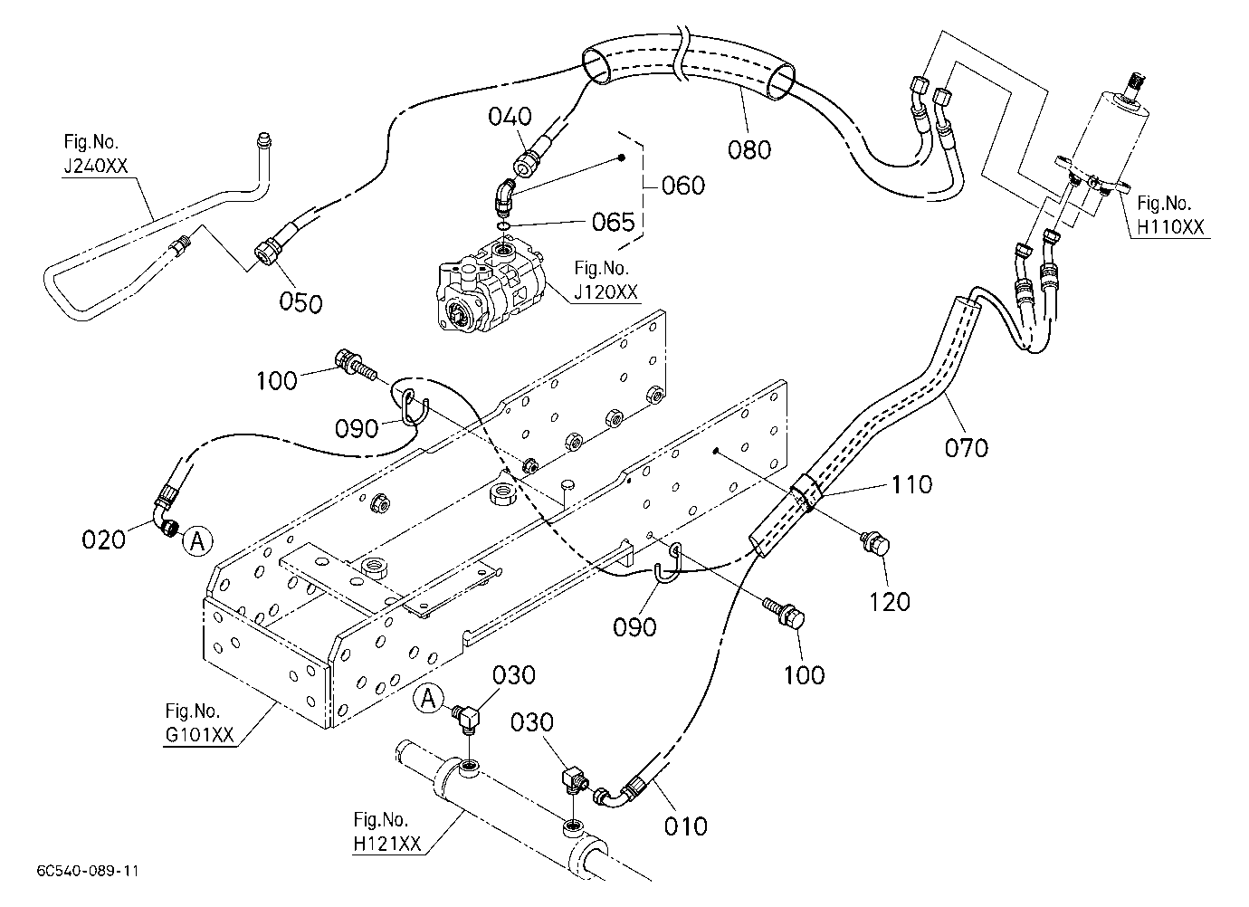Hydraulic Oil Line (Steering)