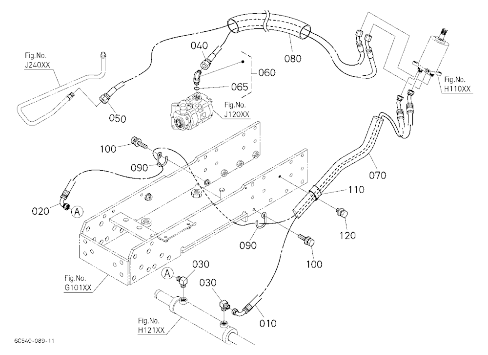 Hydraulic Oil Line (Steering)