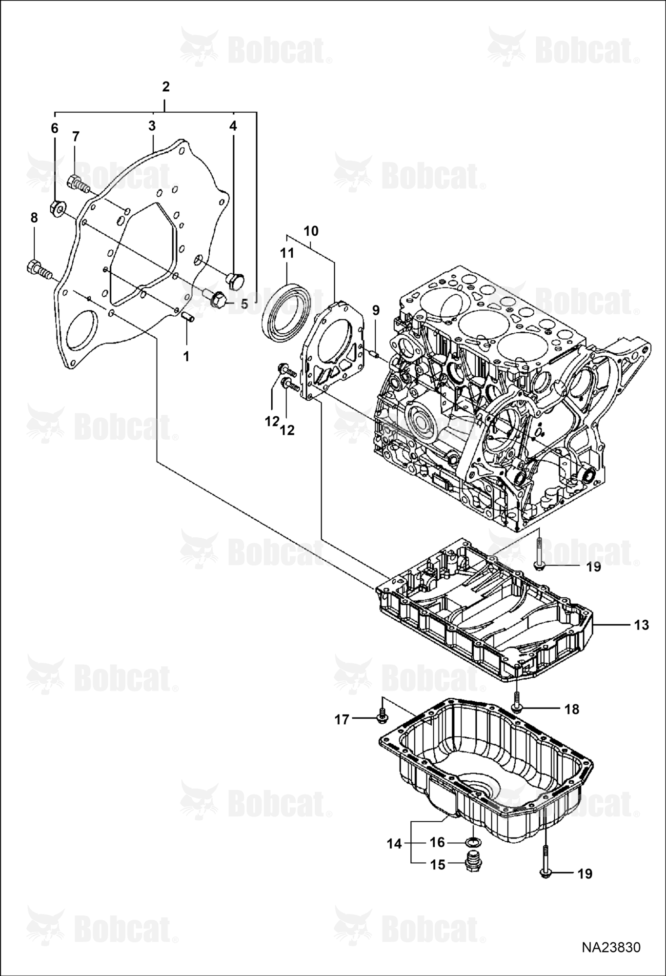 Oil Pan & Flywheel Housing