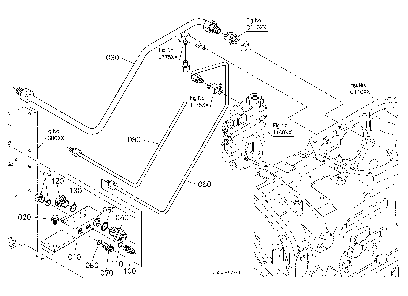 Front Loader Pipe