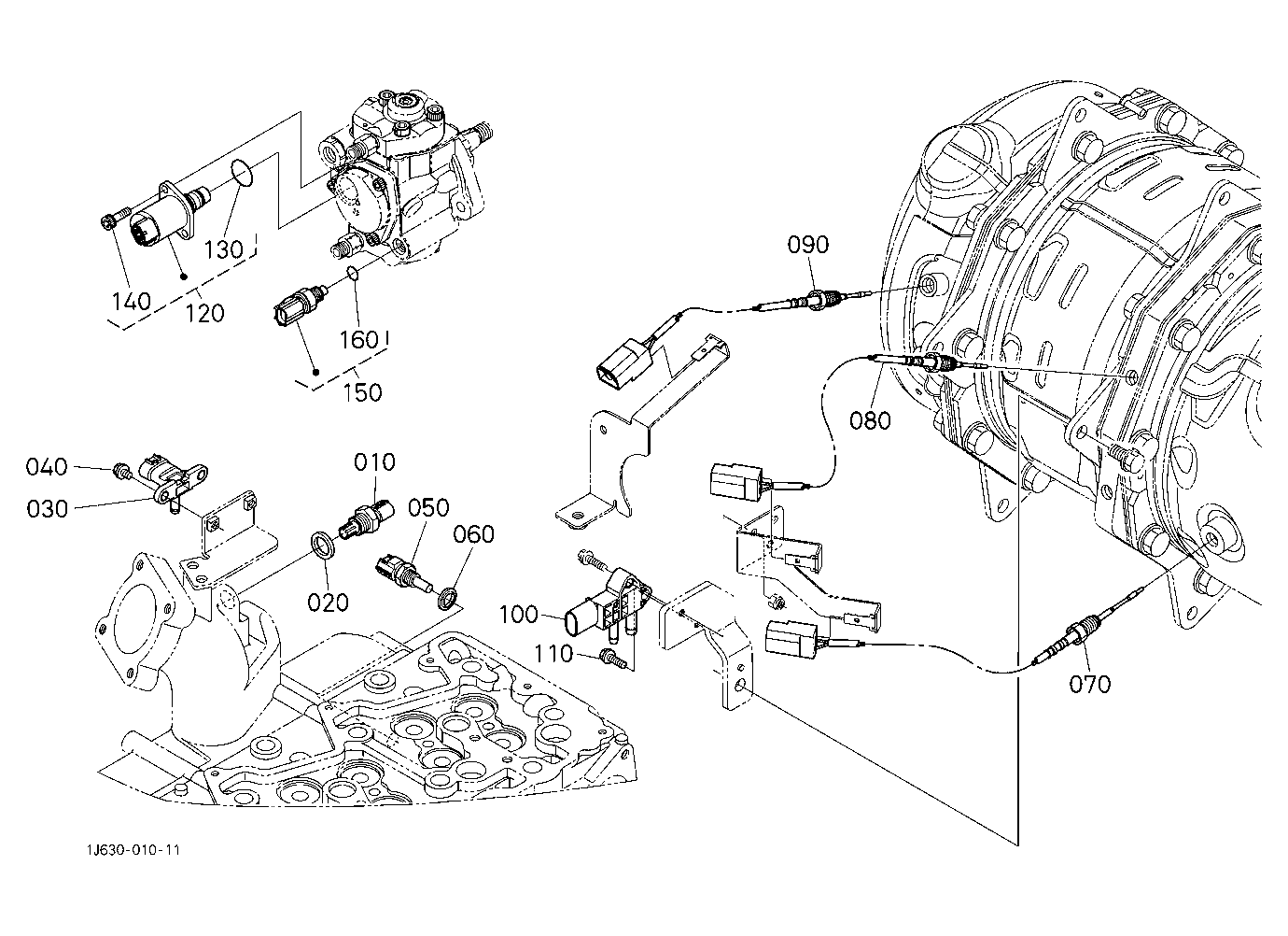 Switch/Sensor (Engine Rh)