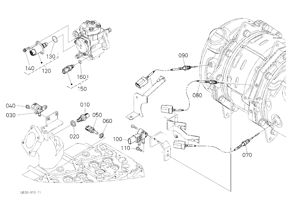 Switch/Sensor (Engine Rh)
