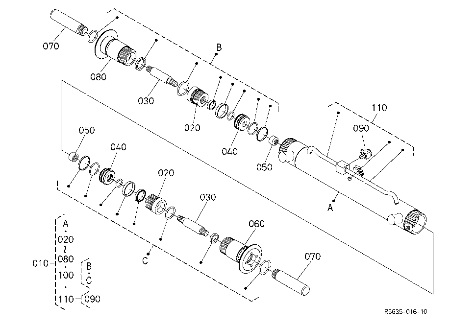 Coupler Cylinder (Component Parts)