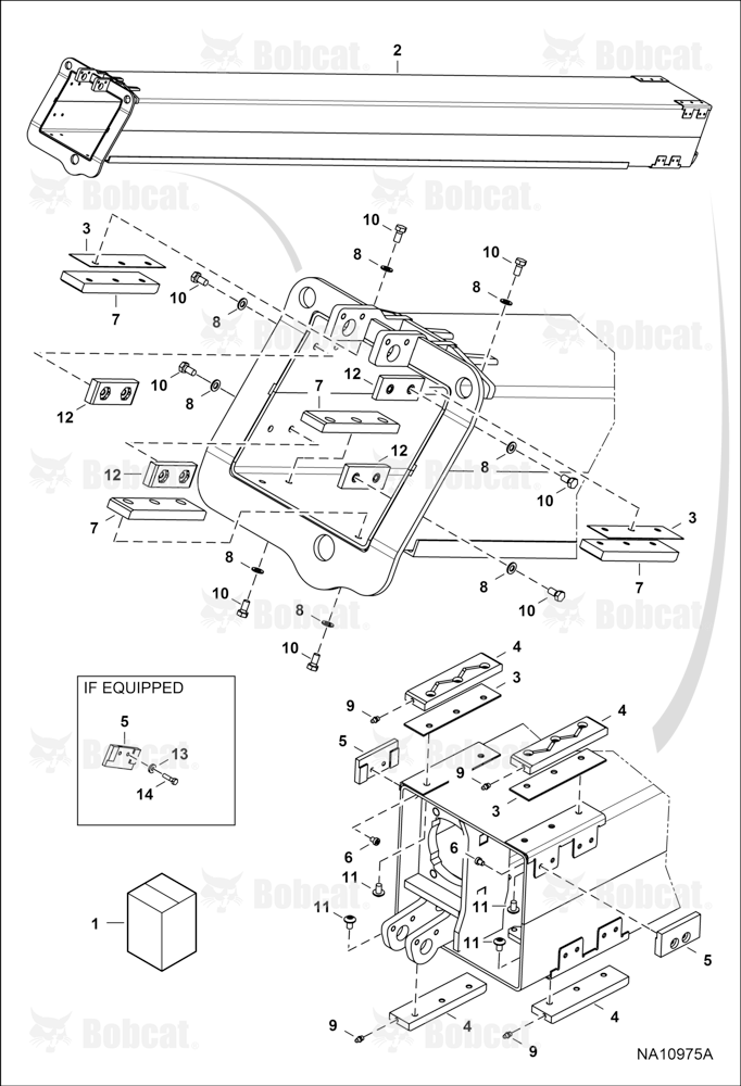 Intermediate Boom (Replacement)  366311001 & Above, 366611001 & Above