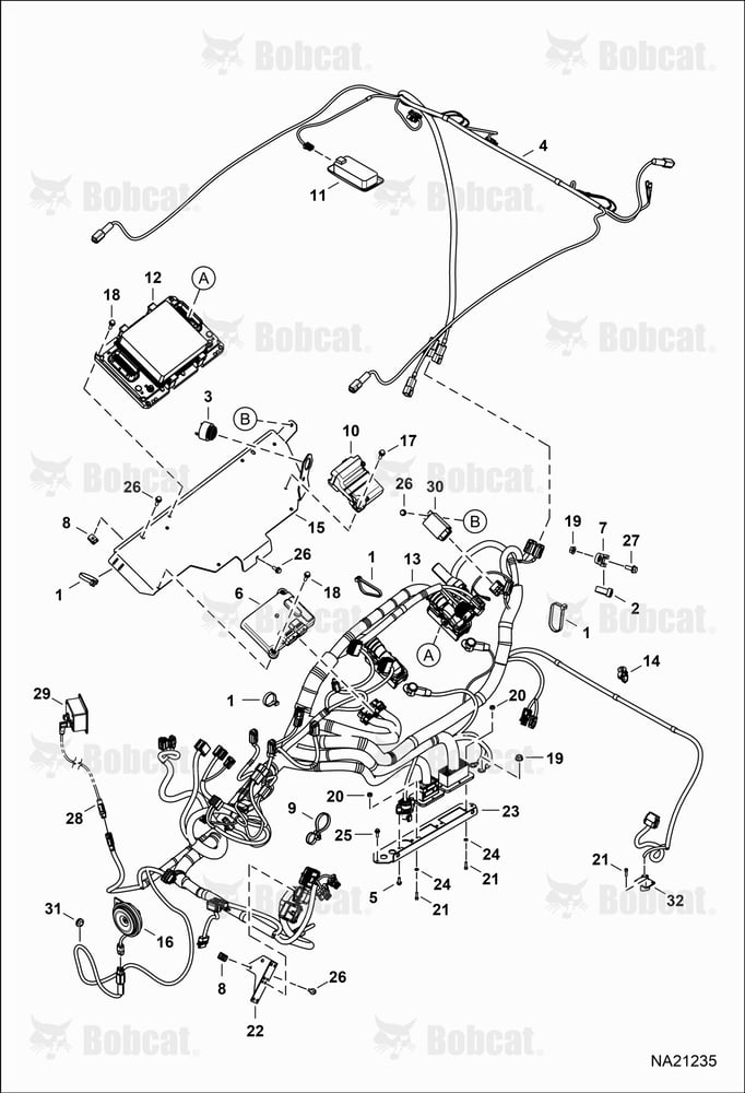 CAB Electrical Circuitry (Harnesses)