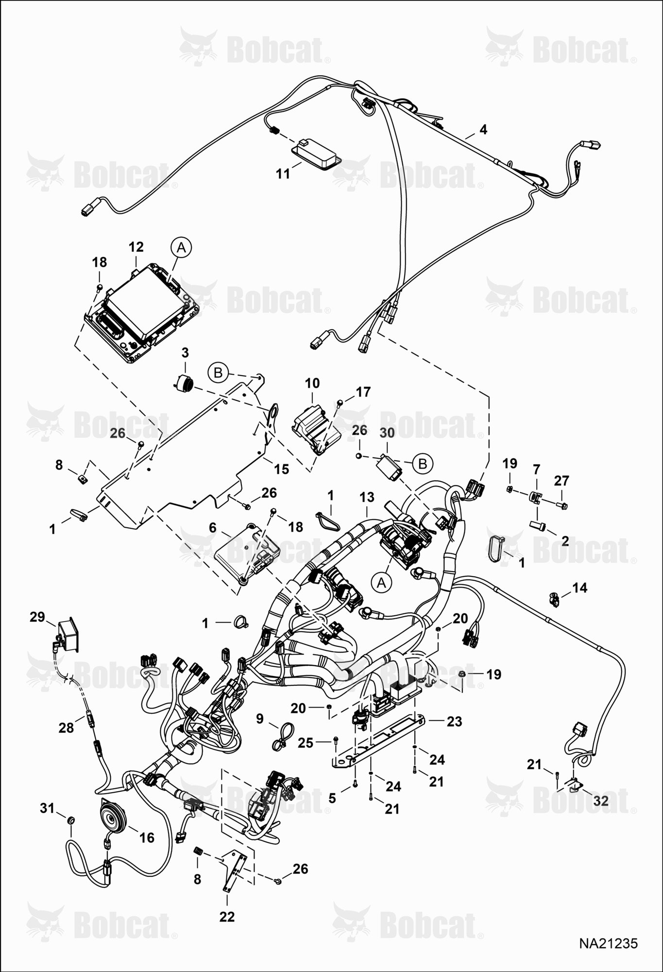 CAB Electrical Circuitry (Harnesses)