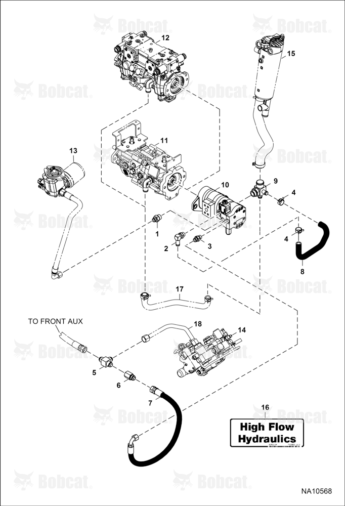 High Flow Hydraulics  AT5A11001 - AT5A11688