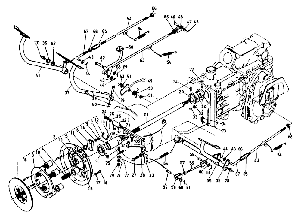 Clutch And Pedal Group