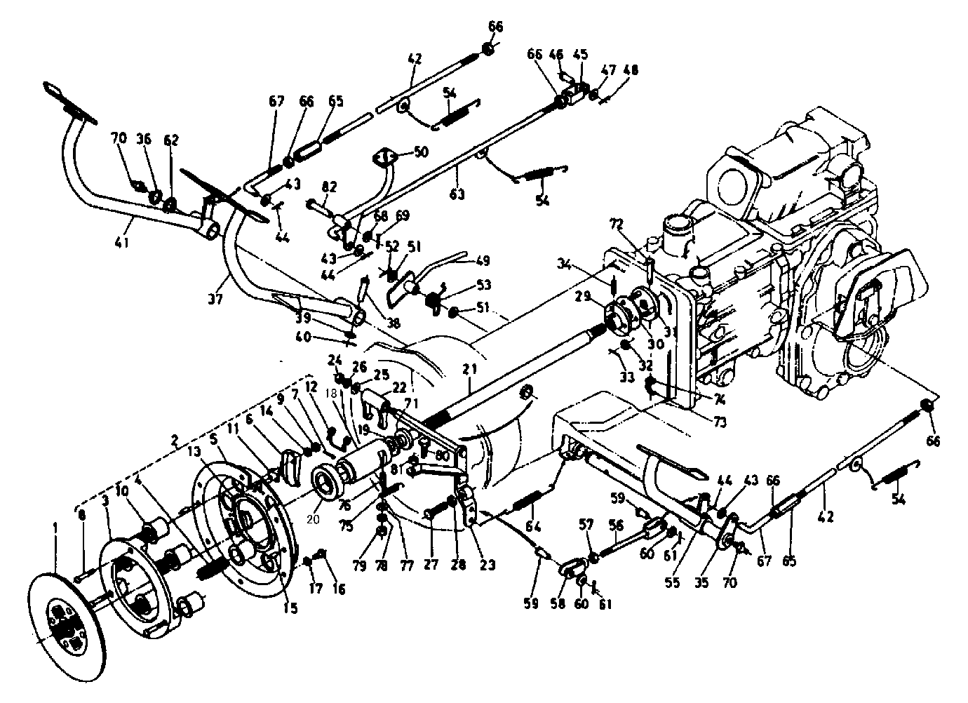 Clutch And Pedal Group