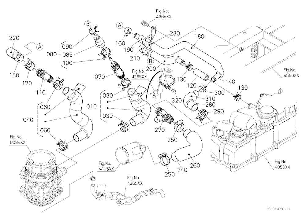 Heater Kit (Heater/Pipe) (W/G No.M3170) [Option]