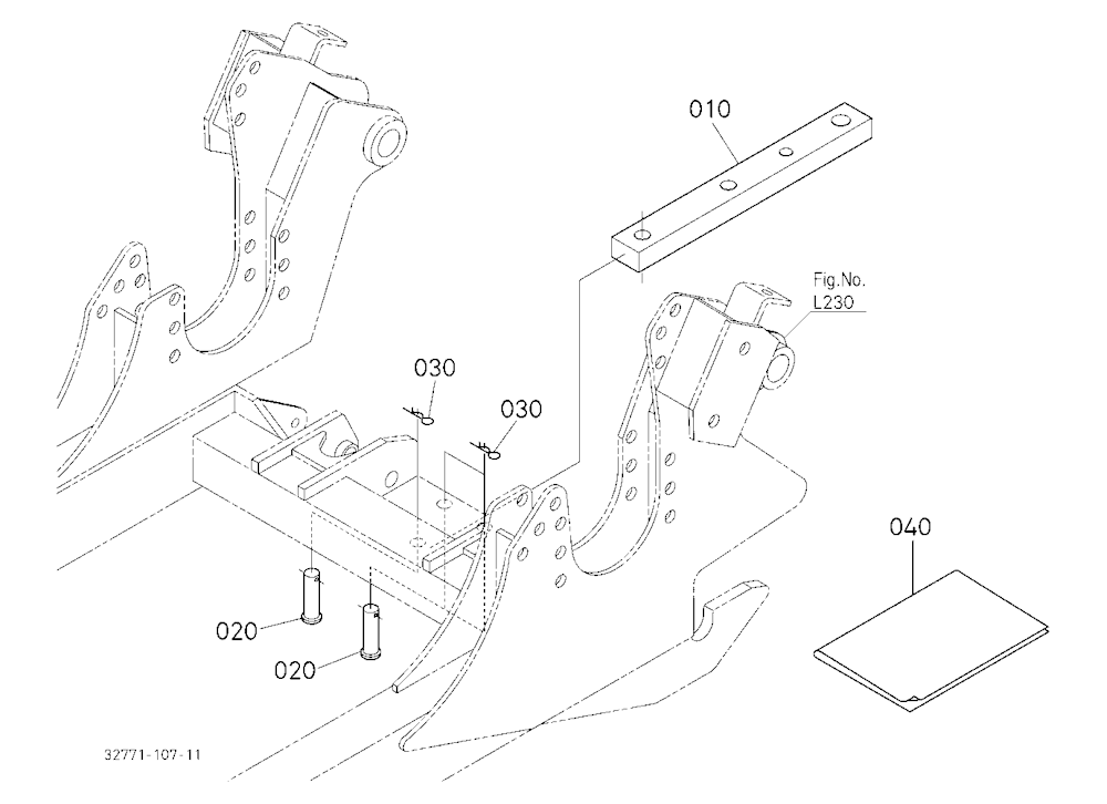Drawbar Kit(W/G No.L9459) [Option]