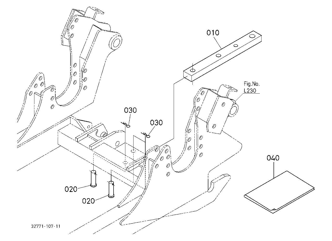 Drawbar Kit(W/G No.L9459) [Option]