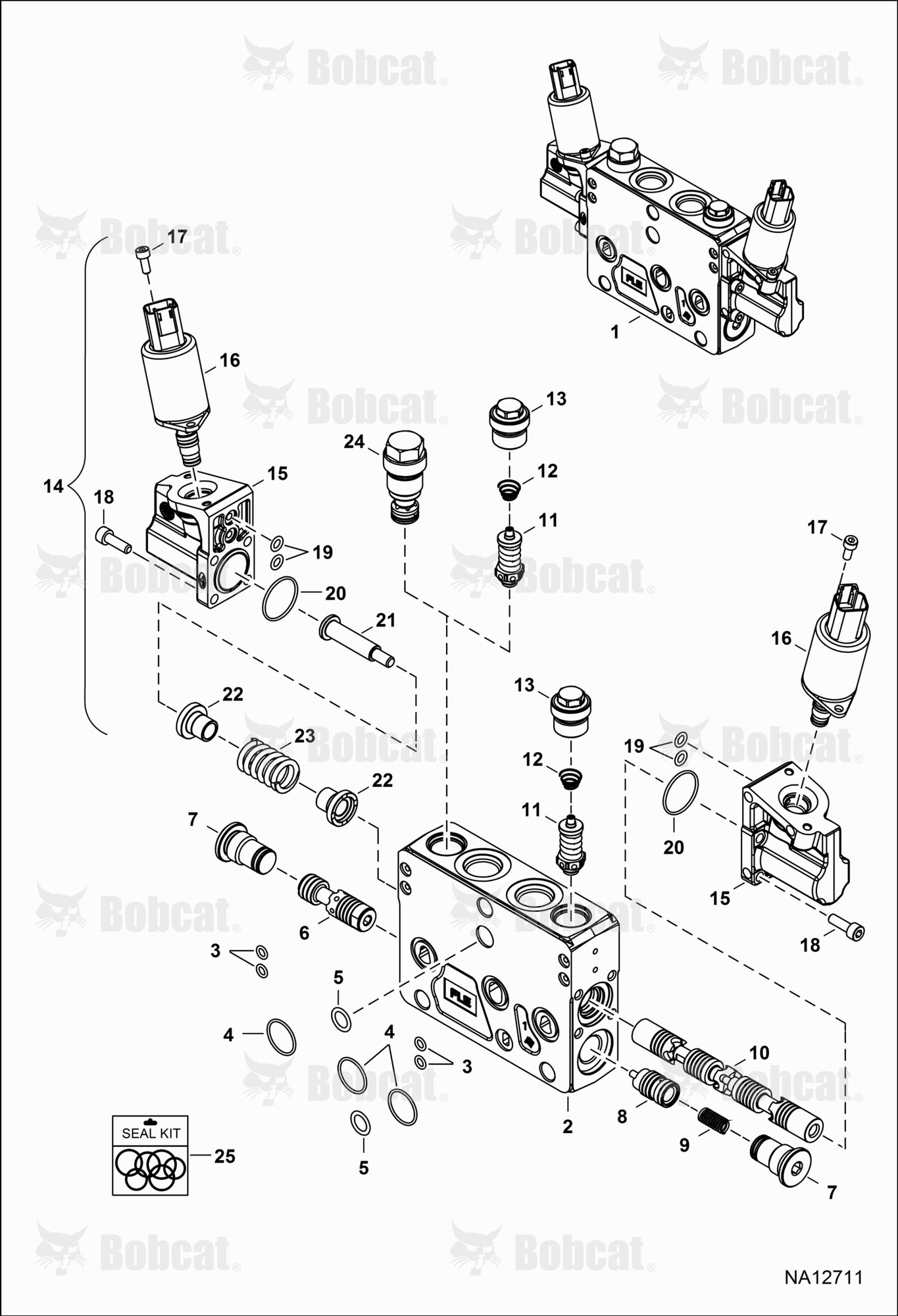 Control Valve (Working Section) (Lift)