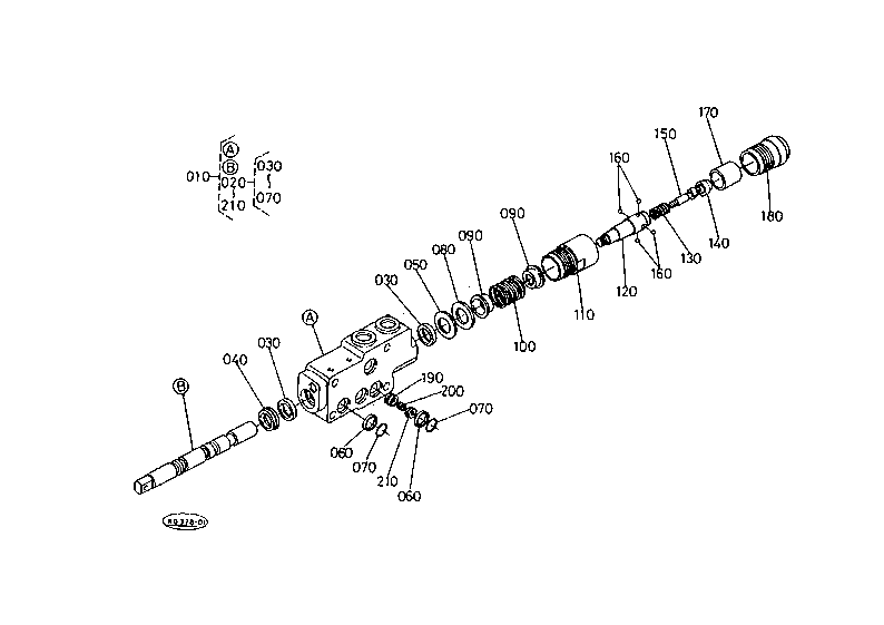 Aux.Control Valve 4 [Component Parts]