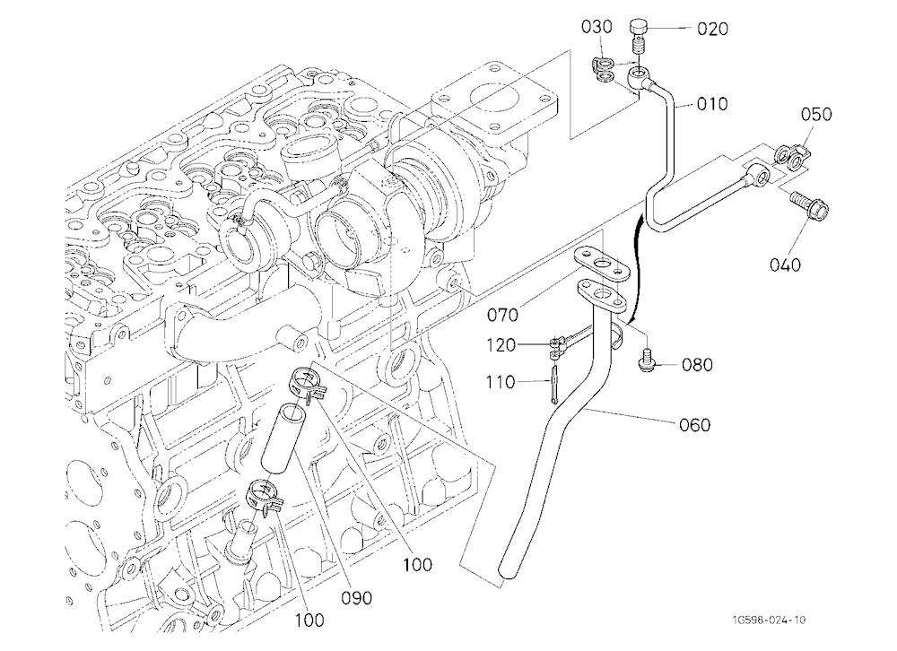 Oil Pipe (Turbo Charger)