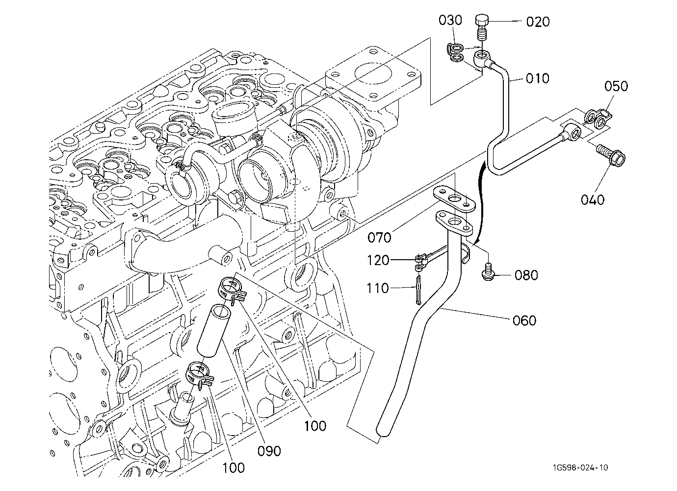 Oil Pipe (Turbo Charger)