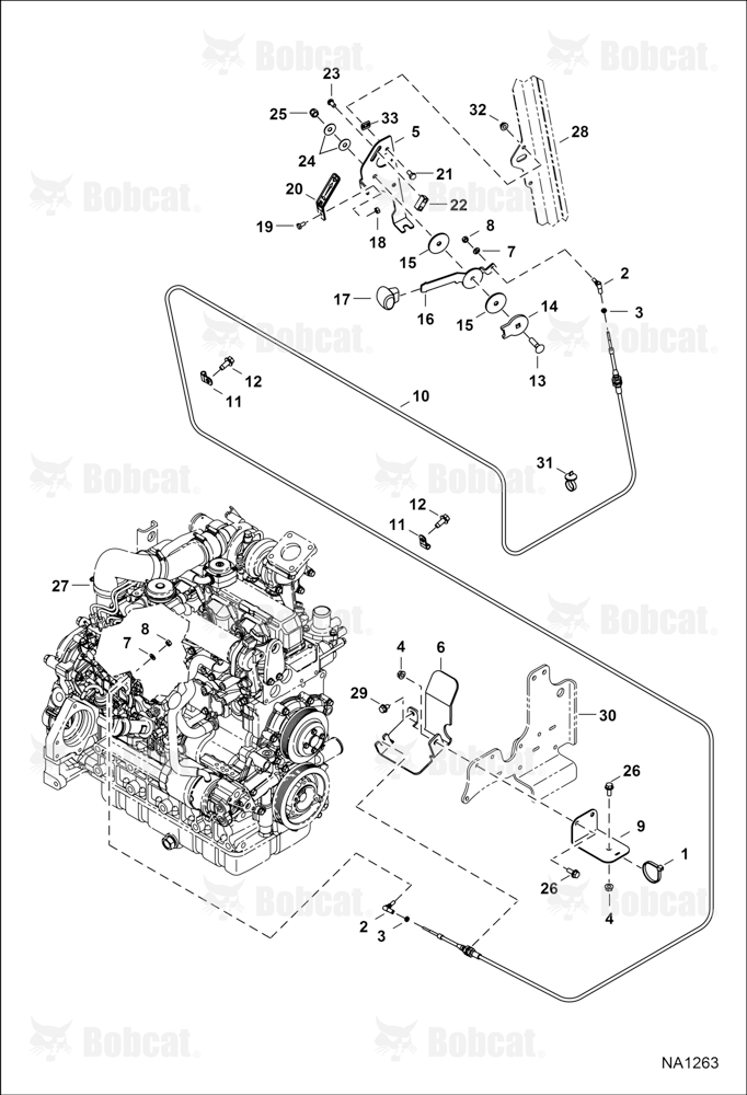 Engine Speed Control (Manual Controls, AHC & ACS)