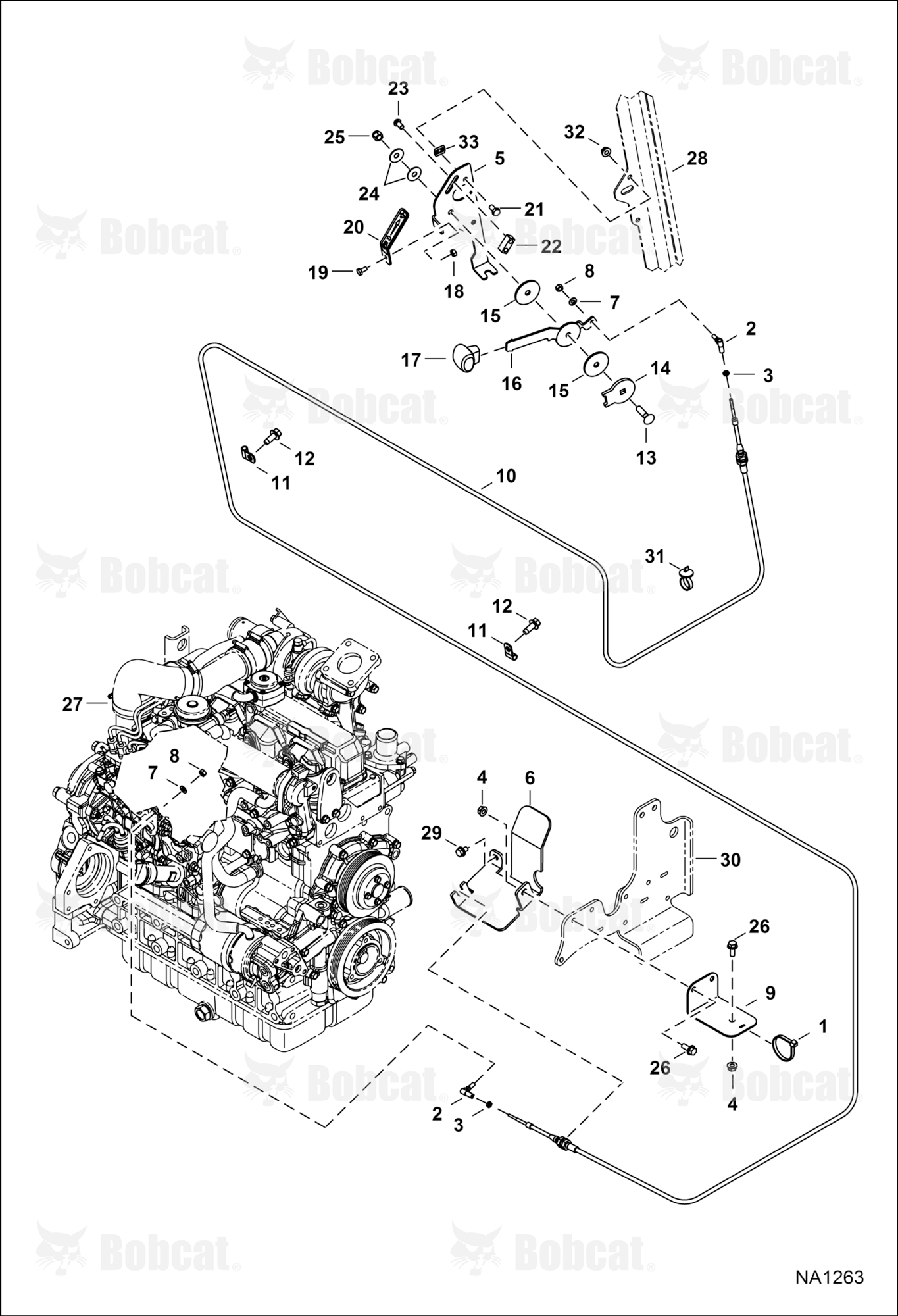 Engine Speed Control (Manual Controls, AHC & ACS)