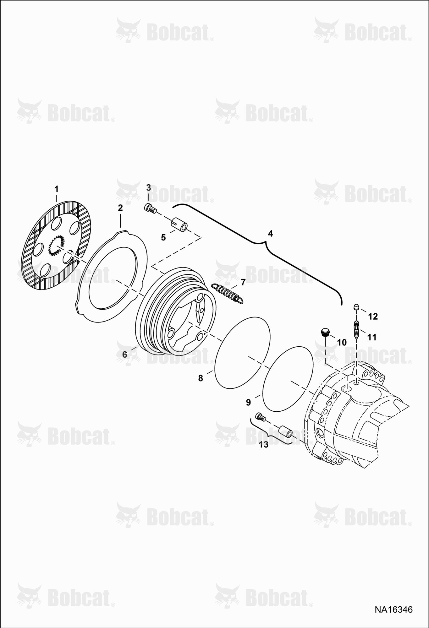 Front Axle (Brakes) (Model 212/10073364)
