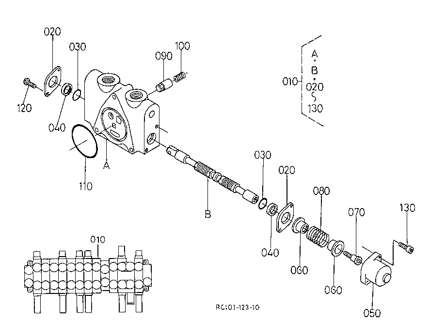 Spool Section (Travel Lh)