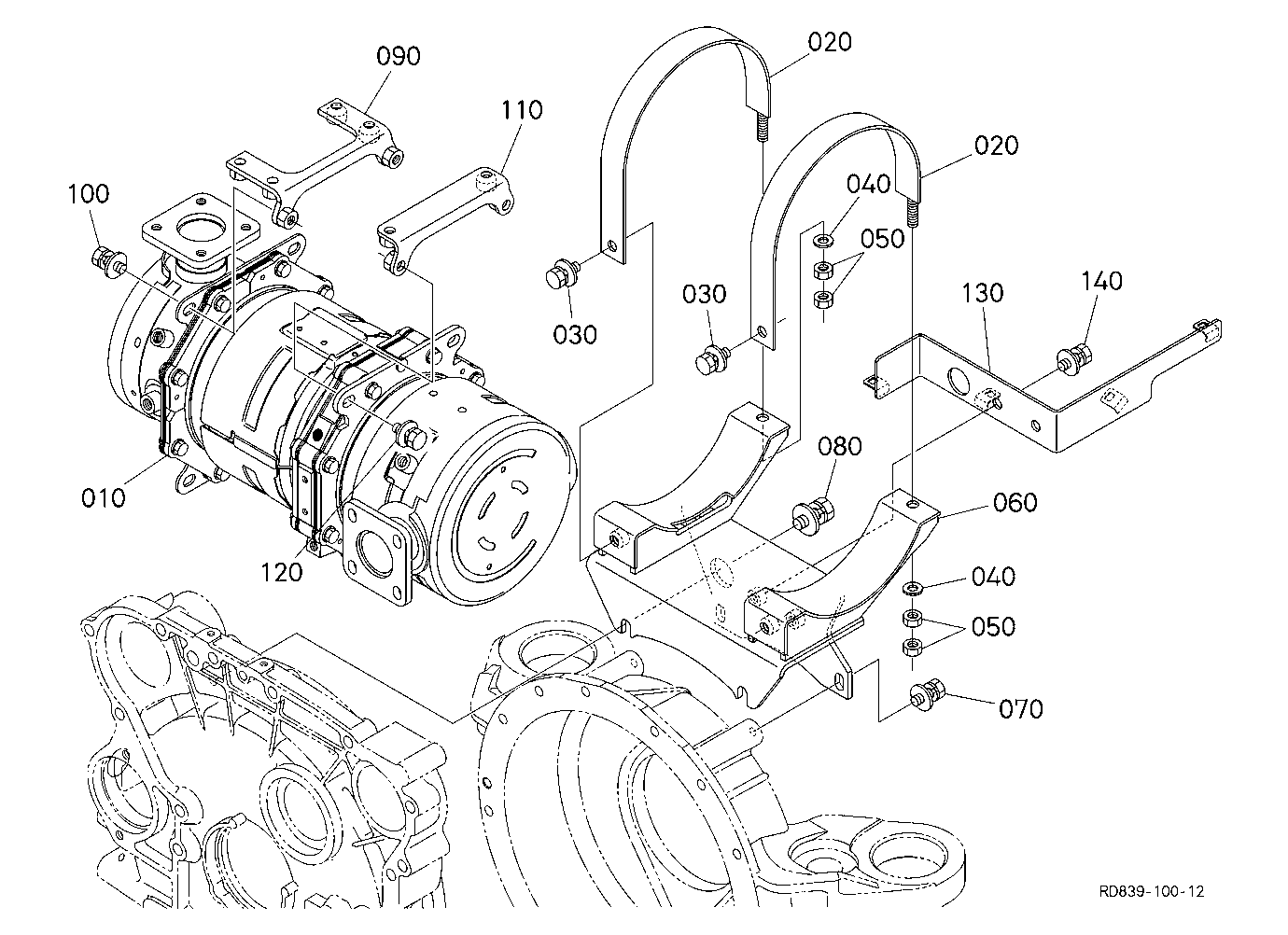 Diesel Particulate Filter Muffler