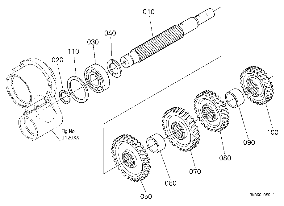 Countershaft