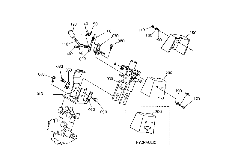 Steering Wheel Tilt Lever