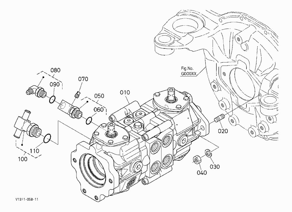 HST PUMP (VALVE) [EXCEPT HIGH FLOW]