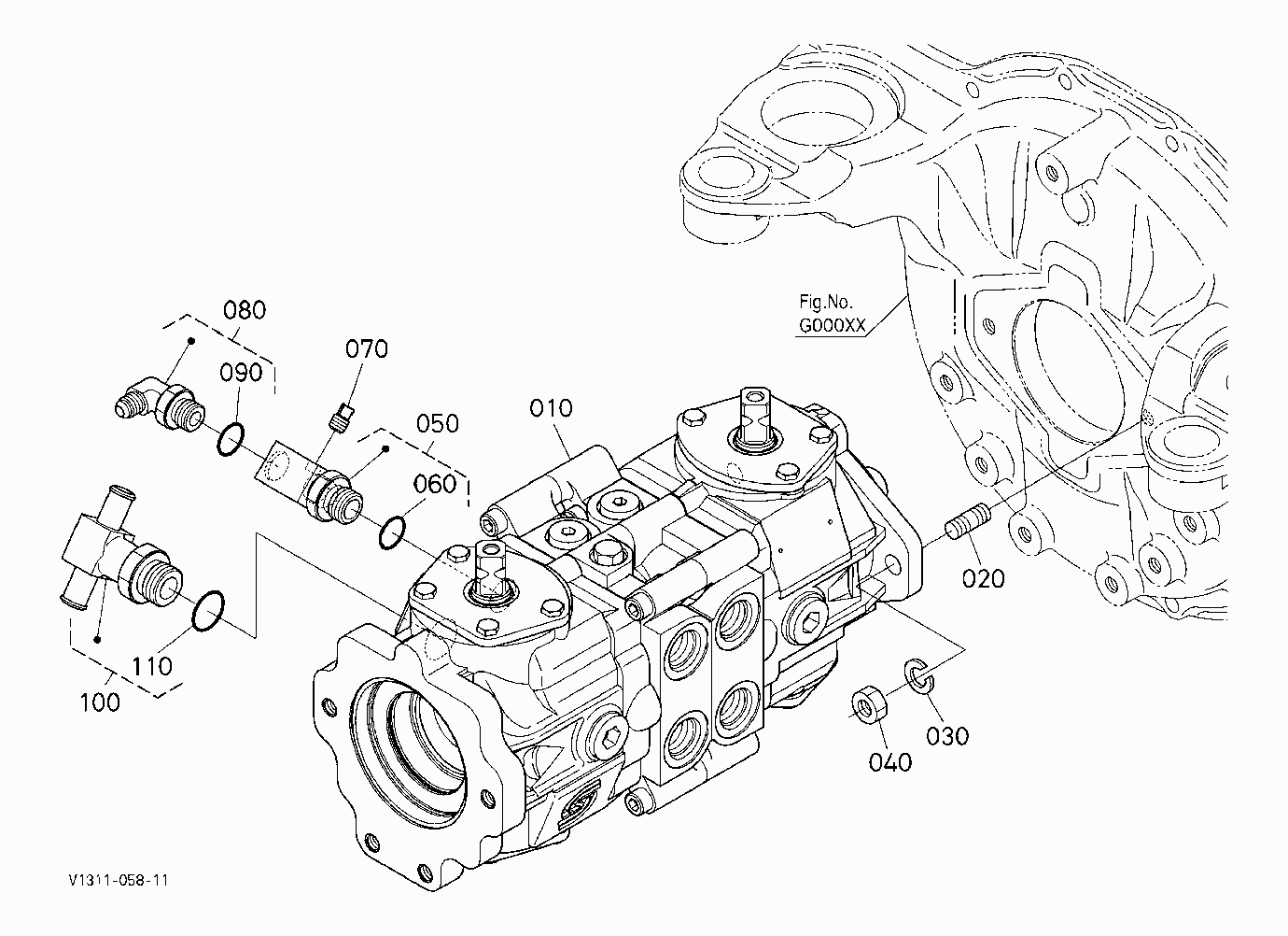 HST PUMP (VALVE) [EXCEPT HIGH FLOW]