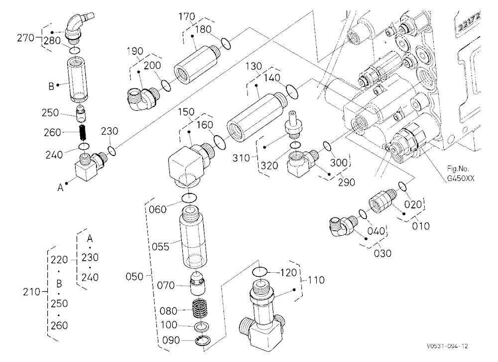 Control Valve (Left) (Front)
