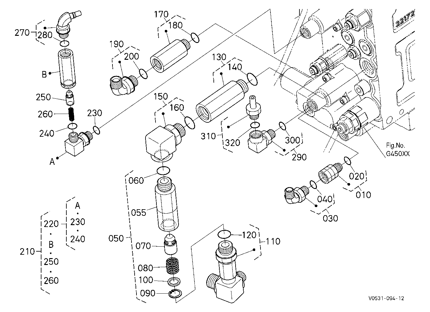 Control Valve (Left) (Front)