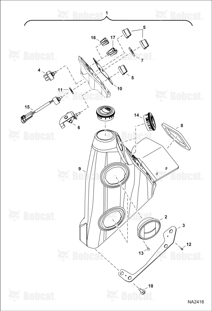 Heater & A/C A93K13195 & Above, AC2P13089 & Above