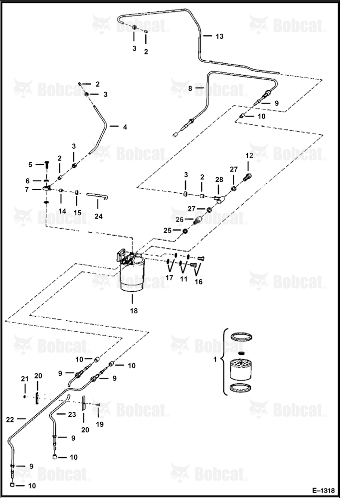 Fuel Filter (Engine Spec. LD 22557)