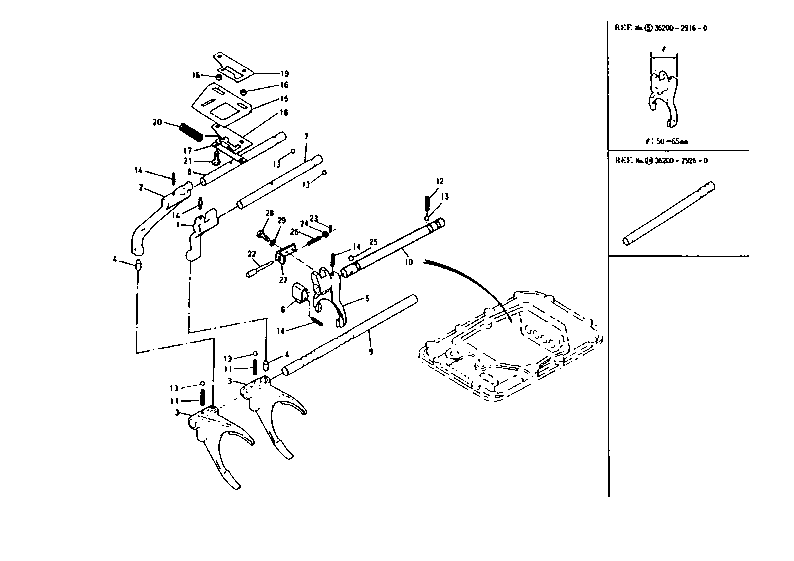 1 2 Shift Lever