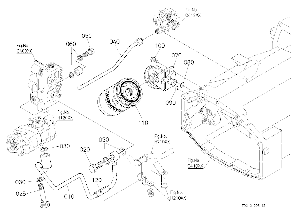 Hydraulic Oil Line (Pto)