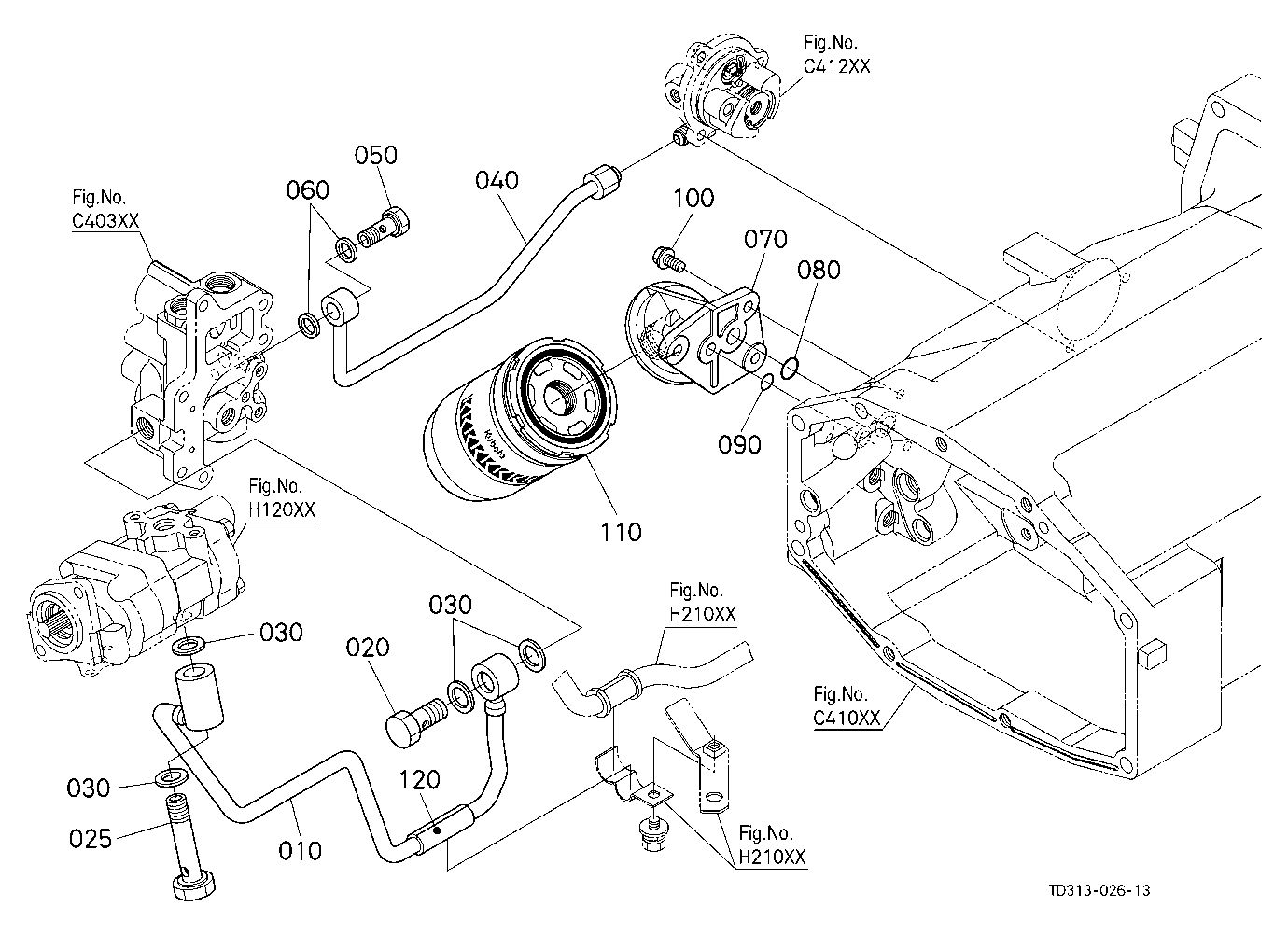 Hydraulic Oil Line (Pto)