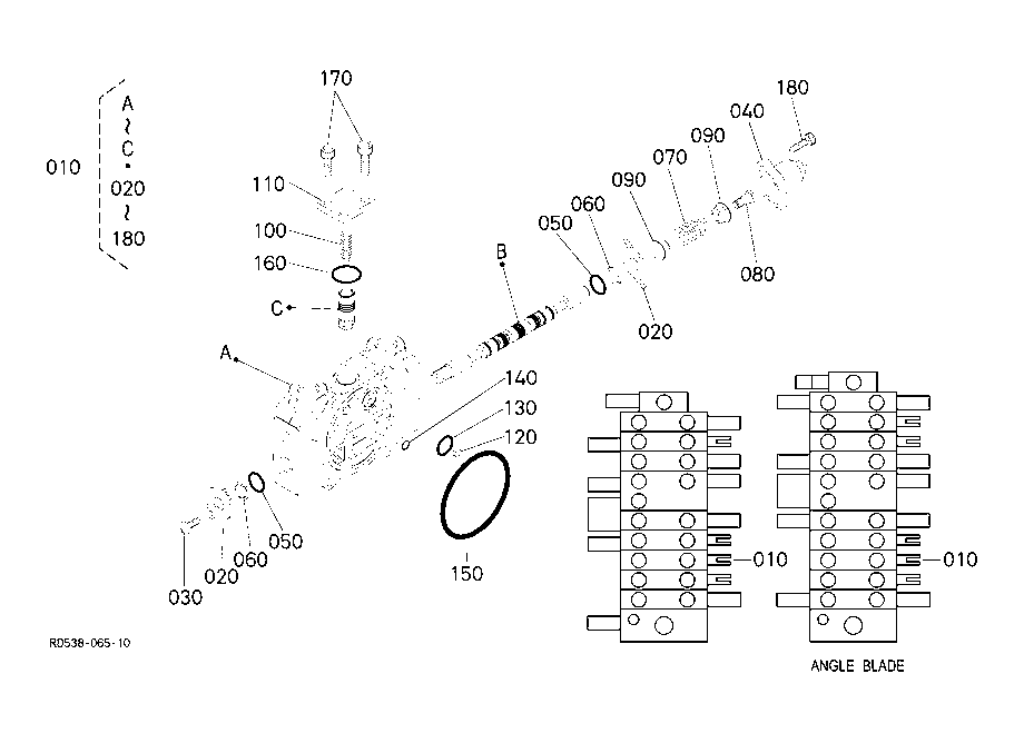 Spool Section (Travel Rh)