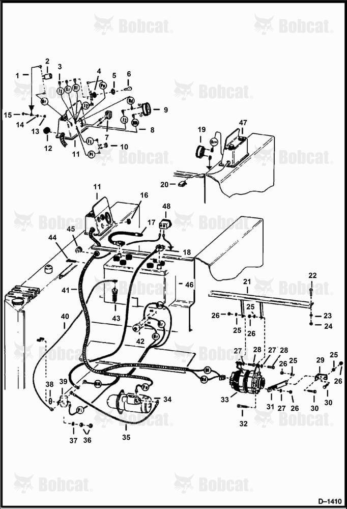 Main Frame Electrical Circuitry