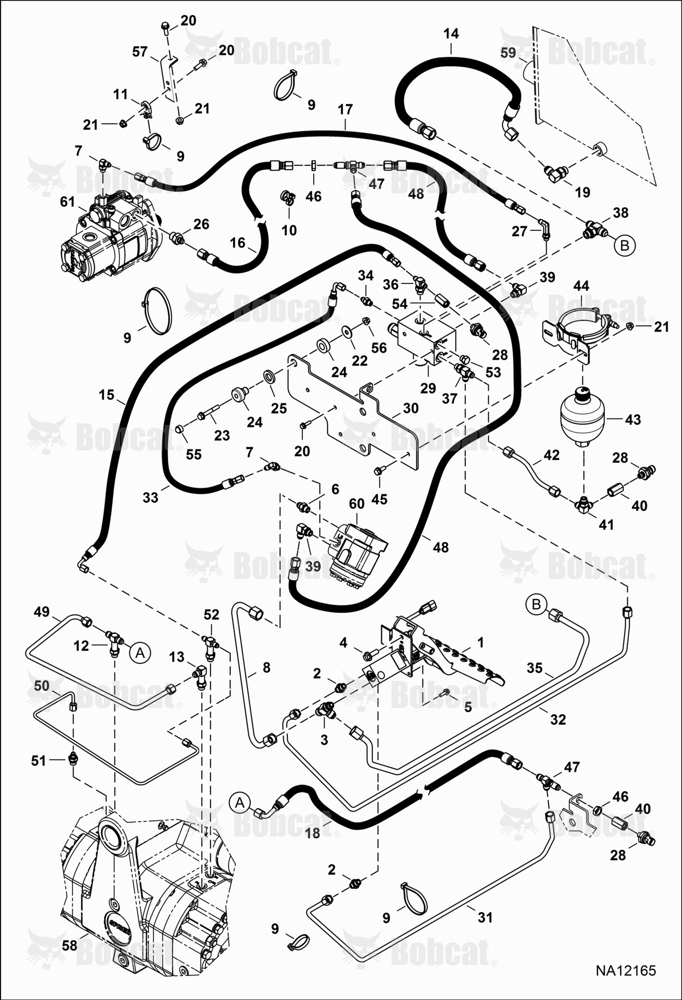 Hydraulic Circuitry (Brake System) (Germany Configuration)