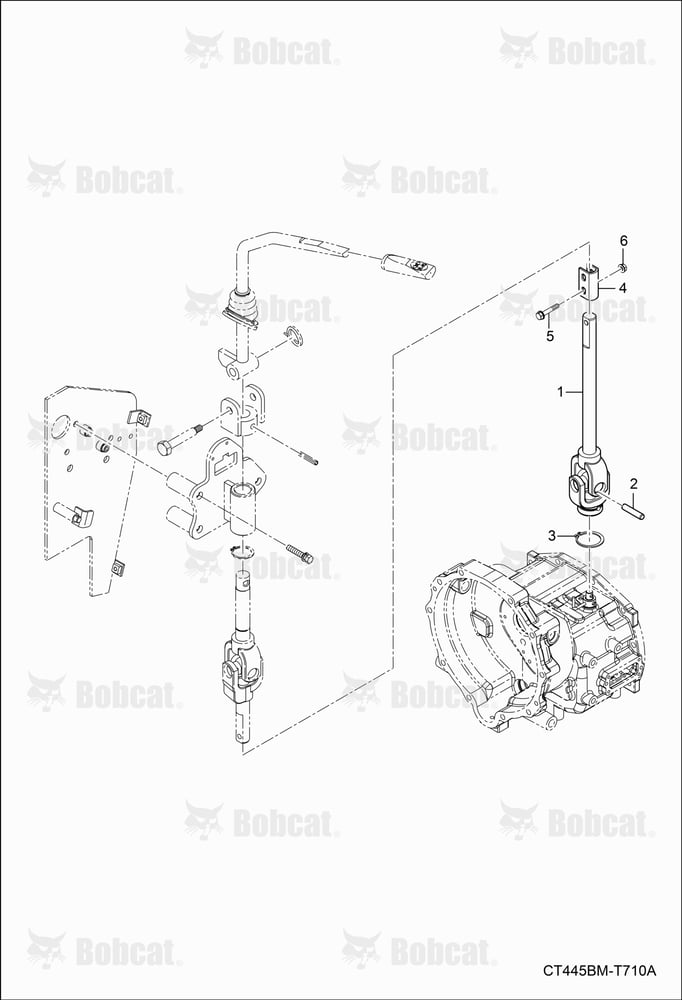 Shuttle Lever Group (Lower)