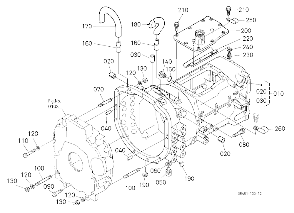 Clutch Housing [Cab Type] [New Type]