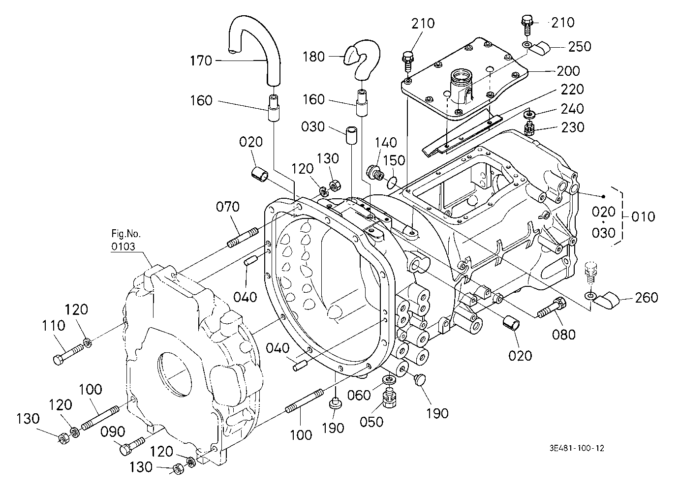 Clutch Housing [Cab Type] [New Type]