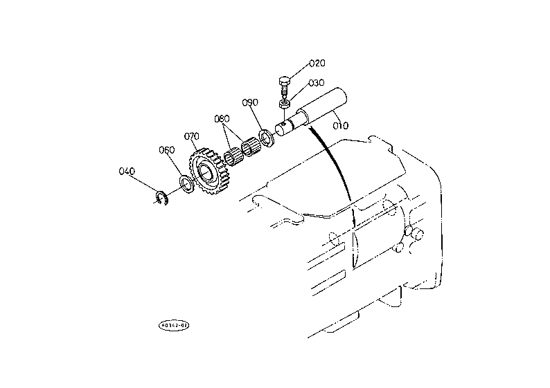 Back Idle Shaft