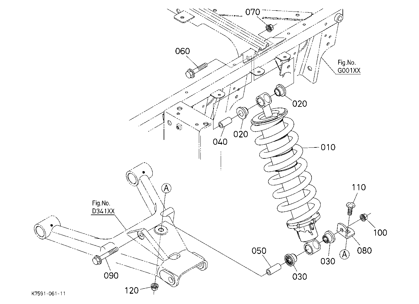 Rear Suspension (Left)