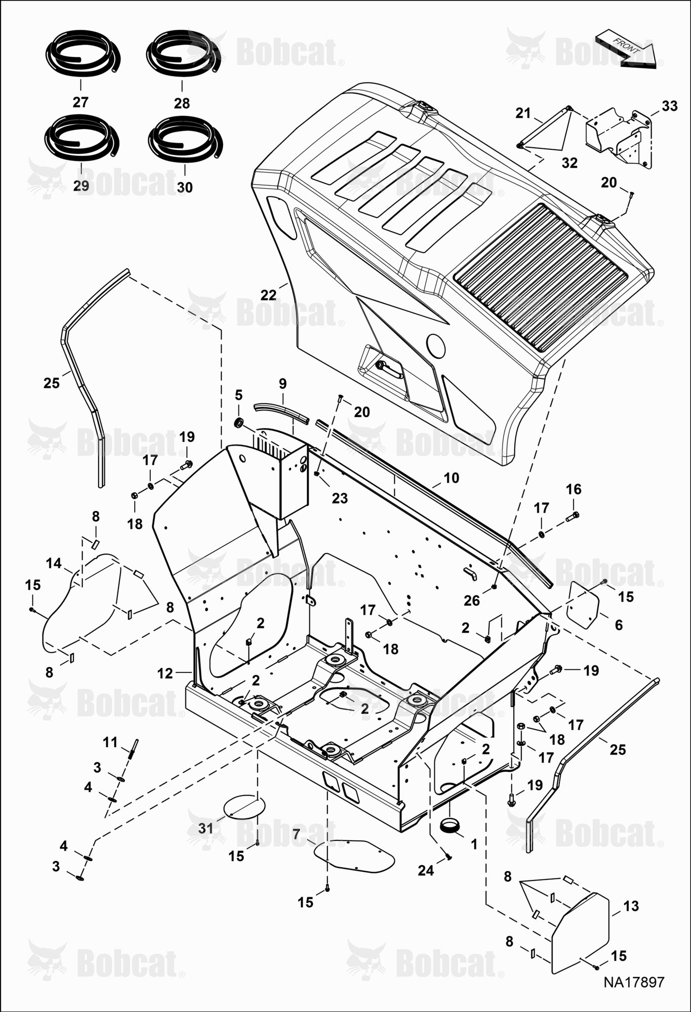 Engine Basket & Hood